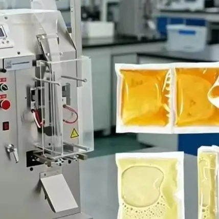 Fully Automatic Liquid Small Bag Filling And Packaging Machine for Honey Sauce Beverage Automatic Packaging Equipment
Fully Automatic Liquid Small Bag Filling And Packaging Machine for Honey Sauce Beverage Automatic Packaging Equipment