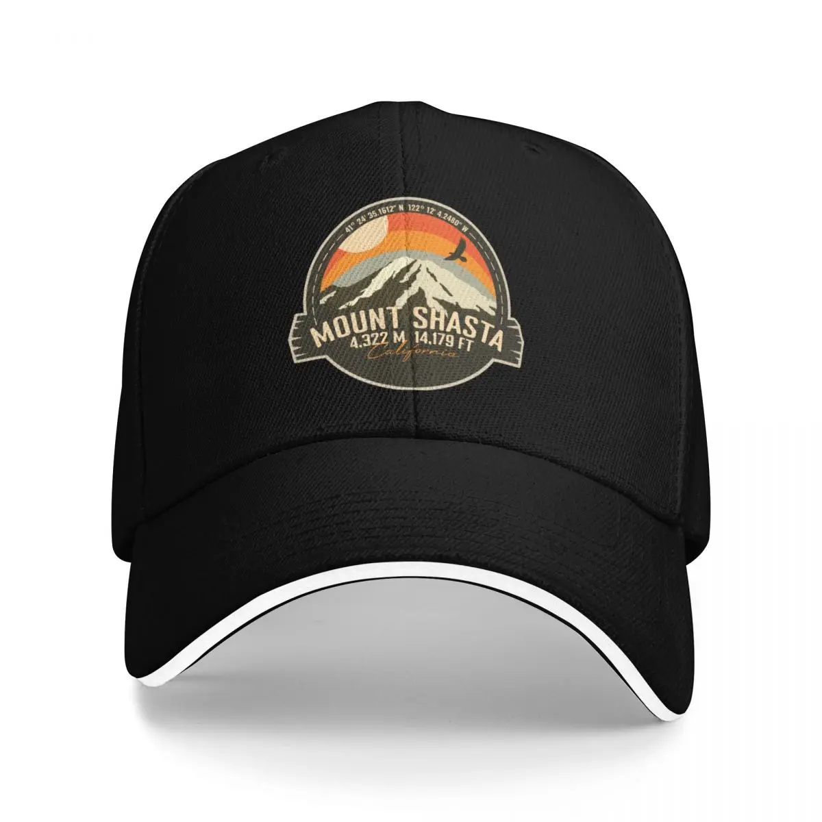 Mount Shasta California CA Retro Badge Baseball Cap Sun Hat For Children Trucker Cap Caps Women Men's
Mount Shasta California CA Retro Badge Baseball Cap Sun Hat For Children Trucker Cap Caps Women Men's