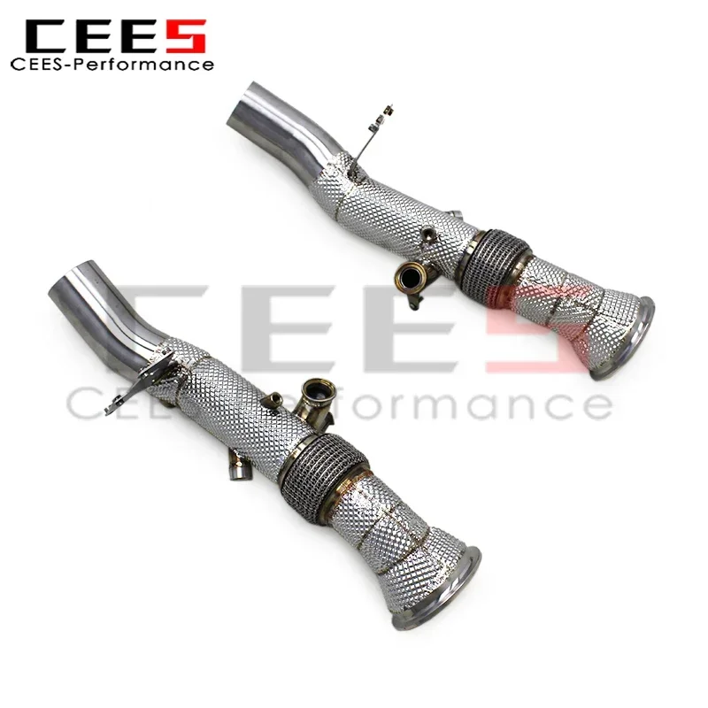 Cees Free Flow Downpipe для Ferrari 296 GTB V6 3.0T 2021 — комплект прямых нижних труб из нержавеющей стали с теплозащитным экраном
Cees Free Flow Downpipe для Ferrari 296 GTB V6 3.0T 2021 — комплект прямых нижних труб из нержавеющей стали с теплозащитным экраном