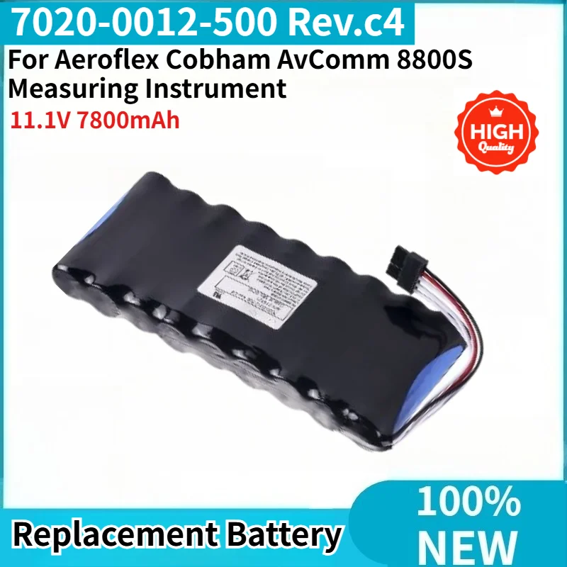 For Aeroflex Cobham AvComm 8800S Measuring Instrument Brand New High Quality 7020-0012-500 Rev.c4 Battery 11.1V 7800mAh
For Aeroflex Cobham AvComm 8800S Measuring Instrument Brand New High Quality 7020-0012-500 Rev.c4 Battery 11.1V 7800mAh