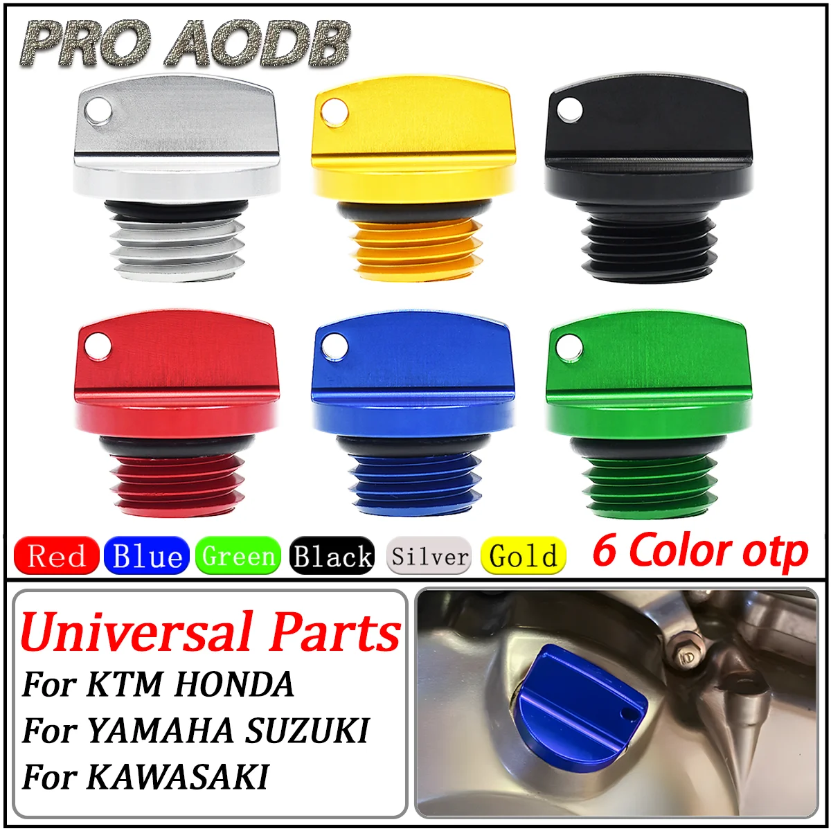For Suzuki Yamaha Kawasaki Honda KTM SX XCF XCW XCWF Motorcycle Crankcase Cap CNC Engine Oil Filler Screw Cover Plug M20*2.5
For Suzuki Yamaha Kawasaki Honda KTM SX XCF XCW XCWF Motorcycle Crankcase Cap CNC Engine Oil Filler Screw Cover Plug M20*2.5