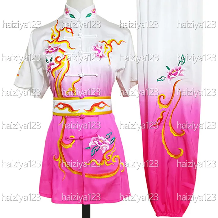 Униформа ушу с вышитыми цветами, одежда для кунг-фу, наряд Taolu Changquan, гоночная одежда для мужчин, мальчиков, женщин, девочек, детей, взрослых, унисекс
Униформа ушу с вышитыми цветами, одежда для кунг-фу, наряд Taolu Changquan, гоночная одежда для мужчин, мальчиков, женщин, девочек, детей, взрослых, унисекс