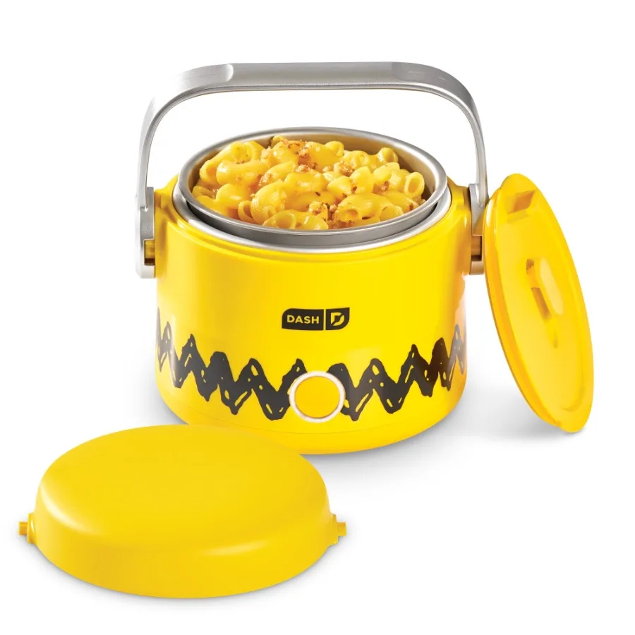 Peanuts x Hot2go Heated Lunch Box, Yellow/Black
Peanuts x Hot2go Heated Lunch Box, Yellow/Black