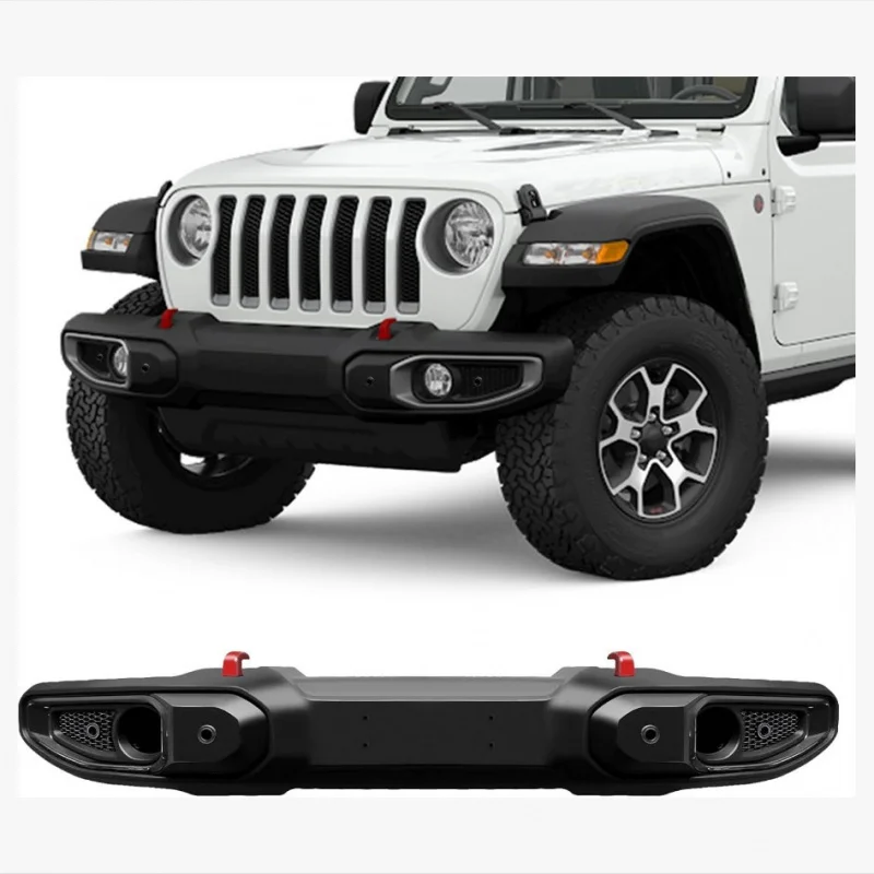 Передний бампер из пластика для Jeep Wrangler JL/JT 2007-2025 (стандарт США)
Передний бампер из пластика для Jeep Wrangler JL/JT 2007-2025 (стандарт США)
