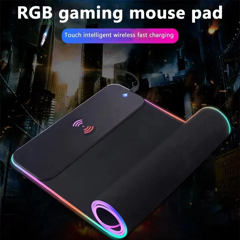 RGB Wireless Charging Mouse Pad Charger Waterproof for Phone Gaming Mousepad Desktop PC Laptop Tablet Mouse Mat 800×300mm
RGB Wireless Charging Mouse Pad Charger Waterproof for Phone Gaming Mousepad Desktop PC Laptop Tablet Mouse Mat 800×300mm