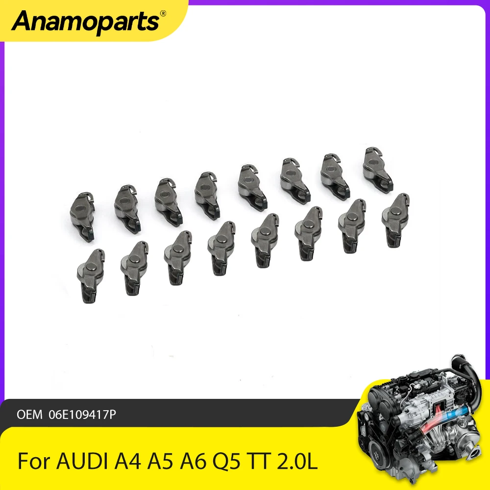 16 x комплект впускных и выхлопных балансных рычагов для AUDI A4 A5 A6 Q5 TT 2,0 VW AUDI 08-17 OEM 06E109417P
16 x комплект впускных и выхлопных балансных рычагов для AUDI A4 A5 A6 Q5 TT 2,0 VW AUDI 08-17 OEM 06E109417P
