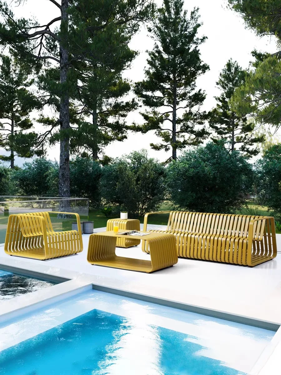 Outdoor aluminum alloy sofa coffee table hotel villa garden balcony courtyard open-air rain and sun leisure combination
Outdoor aluminum alloy sofa coffee table hotel villa garden balcony courtyard open-air rain and sun leisure combination
