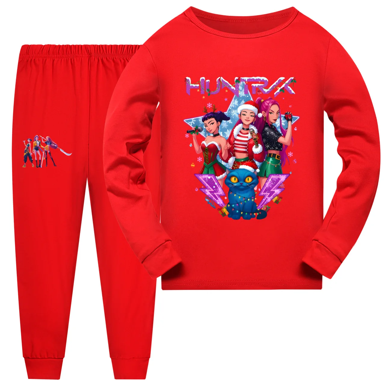 Kpop Demon Hunters Children Clothes Rumi Mira Zoey Girls Pajama Set Fashion Boys Long Sleeve Pyjamas Kids Christmas Home Clothes
Kpop Demon Hunters Children Clothes Rumi Mira Zoey Girls Pajama Set Fashion Boys Long Sleeve Pyjamas Kids Christmas Home Clothes