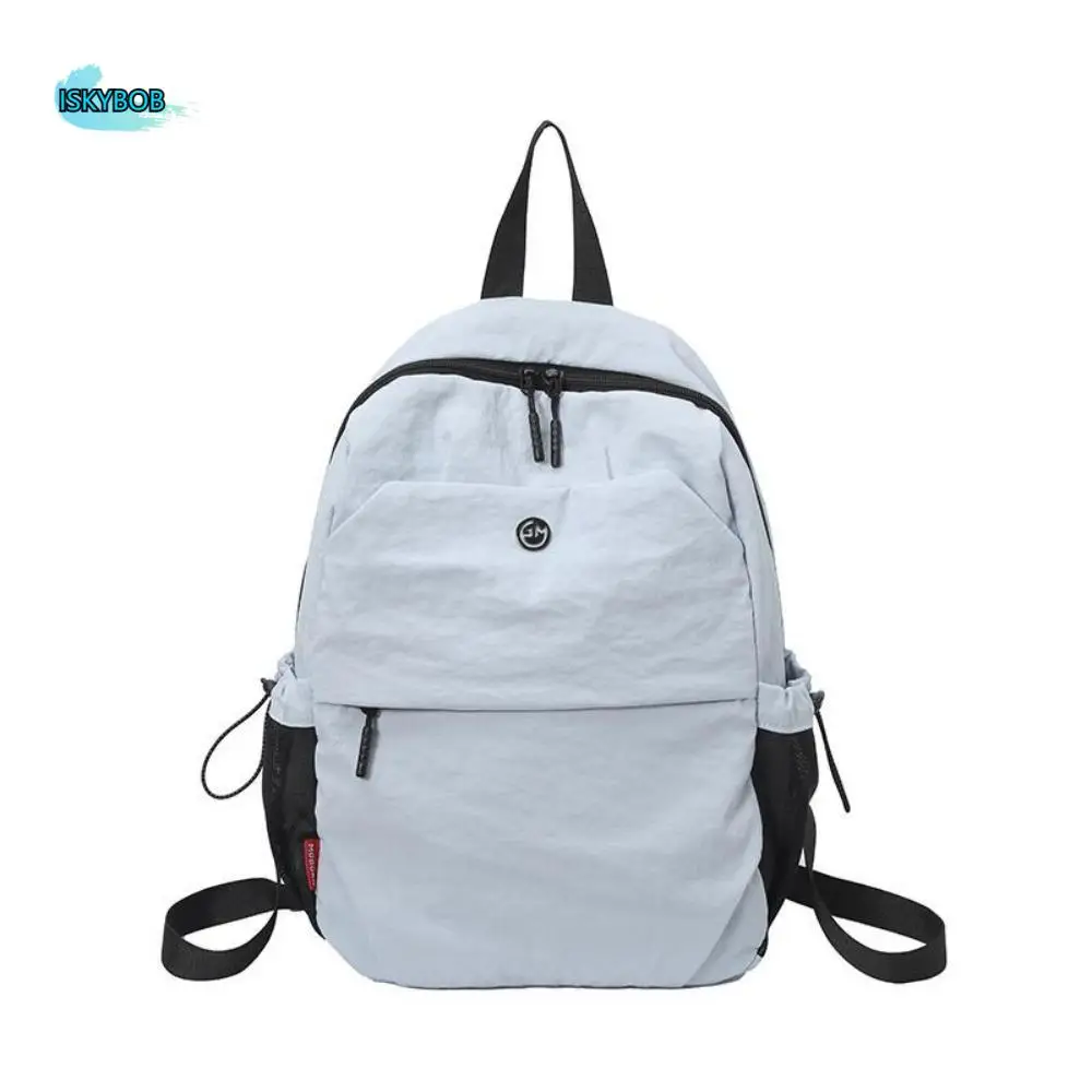 Portable Small Pack Sport Nylon Backpack Korean Style Solid Color Solid Color Shoulder Bag Handbag Retro Backpack Students
Portable Small Pack Sport Nylon Backpack Korean Style Solid Color Solid Color Shoulder Bag Handbag Retro Backpack Students