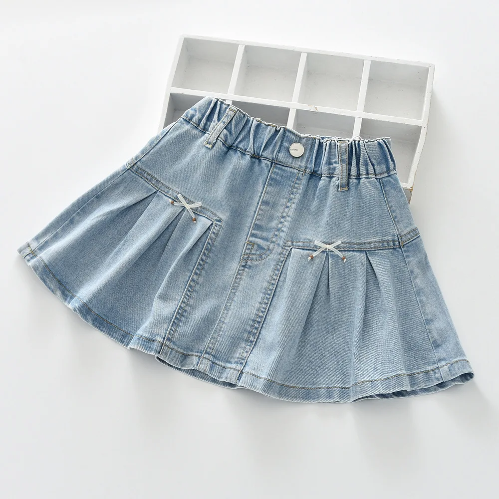 2026 summer new girls skirt elastic waist cute bow denim skirts denim
2026 summer new girls skirt elastic waist cute bow denim skirts denim