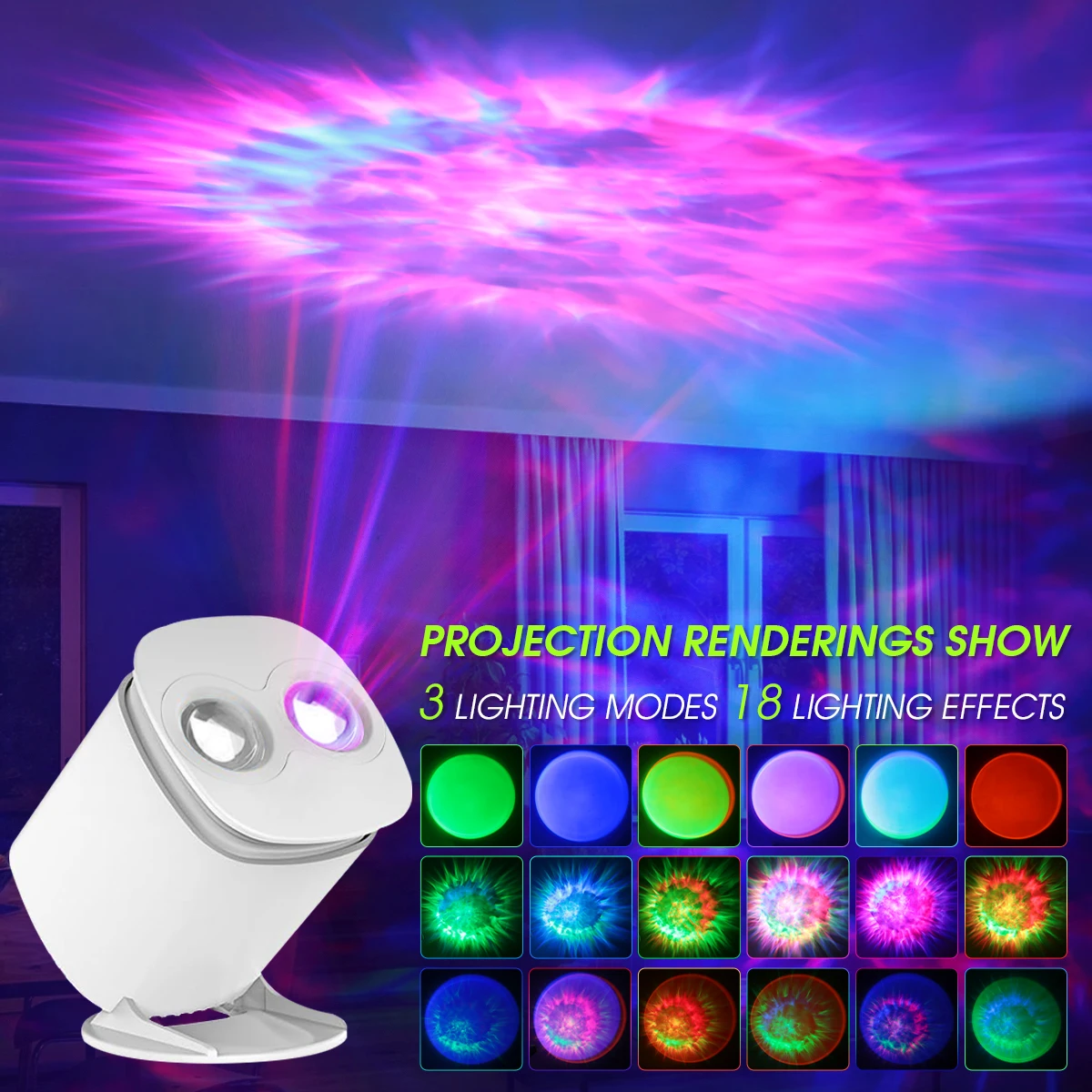 Super Bright Dual Effect LED Ambient Light with Timer & Remote, Multiple Lighting Modes, Portable Night Light for Bedroom Decor
Super Bright Dual Effect LED Ambient Light with Timer & Remote, Multiple Lighting Modes, Portable Night Light for Bedroom Decor