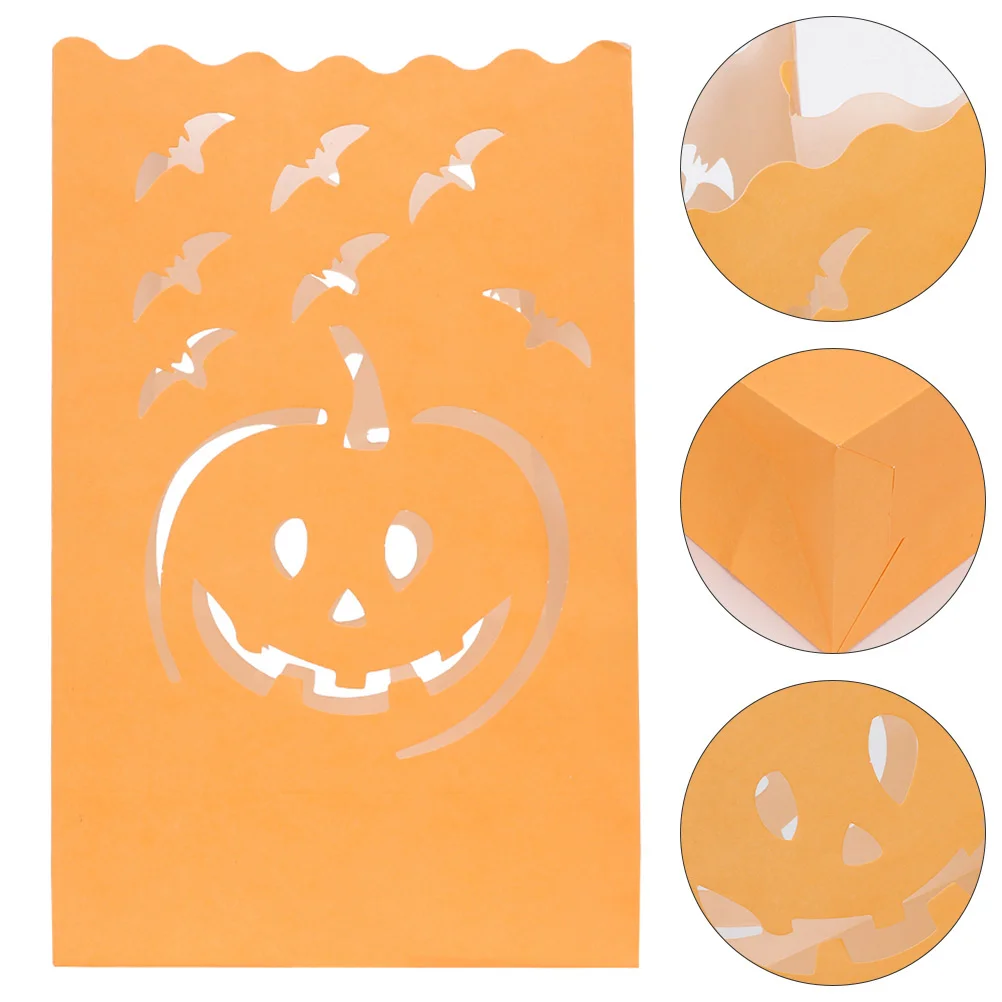 Flame Retardant Pack Pumpkin Decorations Halloween Pumpkins Lantern Luminary Bags
Flame Retardant Pack Pumpkin Decorations Halloween Pumpkins Lantern Luminary Bags