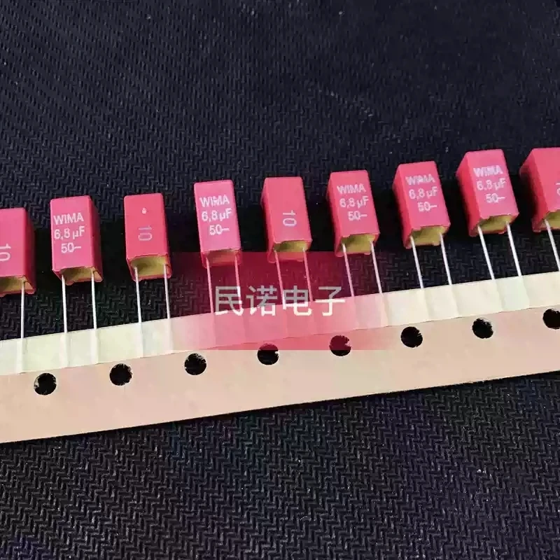 New German WIMA capacitor MKS2 50V 6.8UF 50V685 6U8 with a pin spacing of 5mm
New German WIMA capacitor MKS2 50V 6.8UF 50V685 6U8 with a pin spacing of 5mm