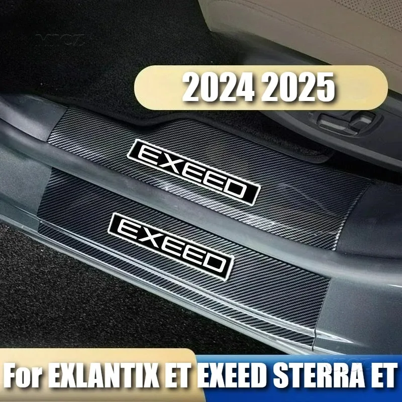 ABS Car Styling Accessories Carbon Fiber Threshold Door Sill Pedal Protector Stickers For EXLANTIX ET EXEED STERRA ET 2024 2025
ABS Car Styling Accessories Carbon Fiber Threshold Door Sill Pedal Protector Stickers For EXLANTIX ET EXEED STERRA ET 2024 2025