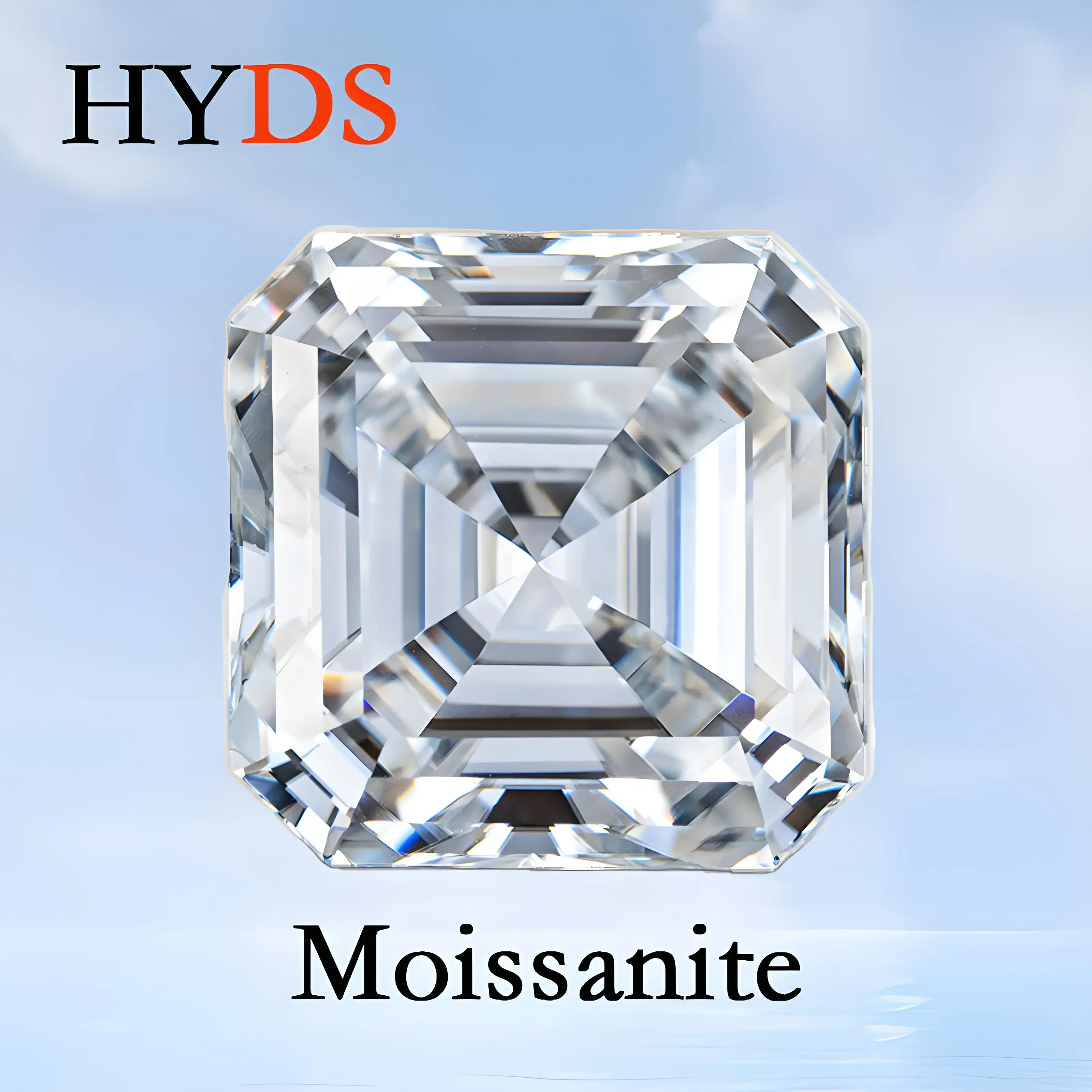 Moissanite Stone D Colou VVS1 Asscher Shape Charms Beads for DIY Advanced Jewelry Making Rings Materials with GRA Certificate
Moissanite Stone D Colou VVS1 Asscher Shape Charms Beads for DIY Advanced Jewelry Making Rings Materials with GRA Certificate