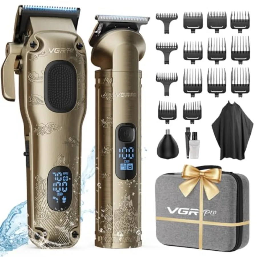 Professional Cordless Hair Clippers for Men with Multiple Trimming Attachments and Storage Case Ideal for Home and Travel Use H
Professional Cordless Hair Clippers for Men with Multiple Trimming Attachments and Storage Case Ideal for Home and Travel Use H