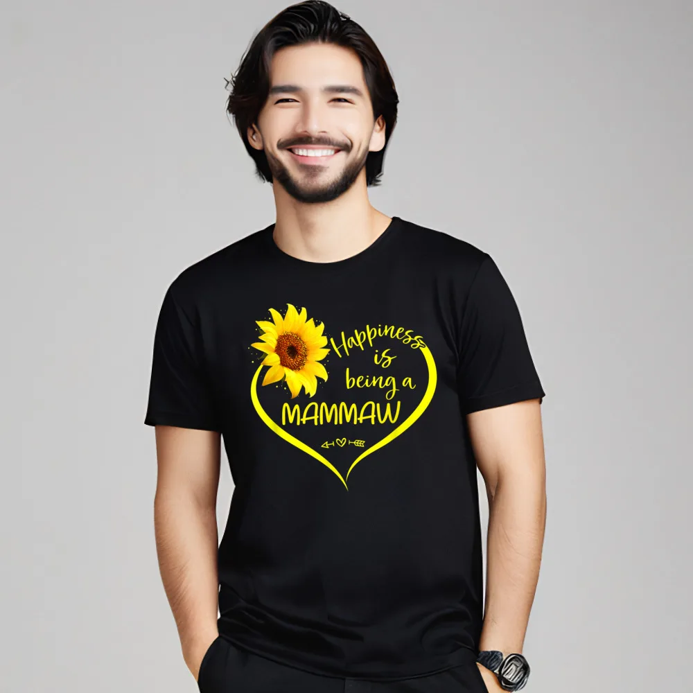 Happiness Is Being A Mammaw O-Neck T-shirts Summer Tops Tees Short Sleeve Classic 100% Cotton Normal T Shirt Graphic Mens
Happiness Is Being A Mammaw O-Neck T-shirts Summer Tops Tees Short Sleeve Classic 100% Cotton Normal T Shirt Graphic Mens