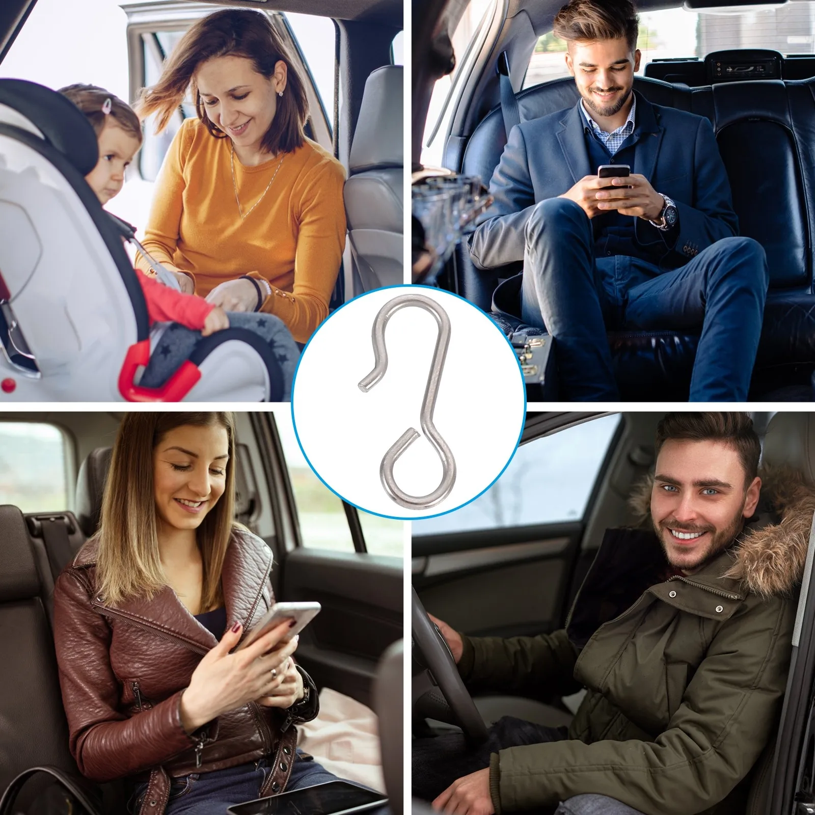 100Pcs Car Seat Cushion Hooks High Quality Iron Seat Cover Fixing Hooks Easy Installation Car Interior Accessories
100Pcs Car Seat Cushion Hooks High Quality Iron Seat Cover Fixing Hooks Easy Installation Car Interior Accessories