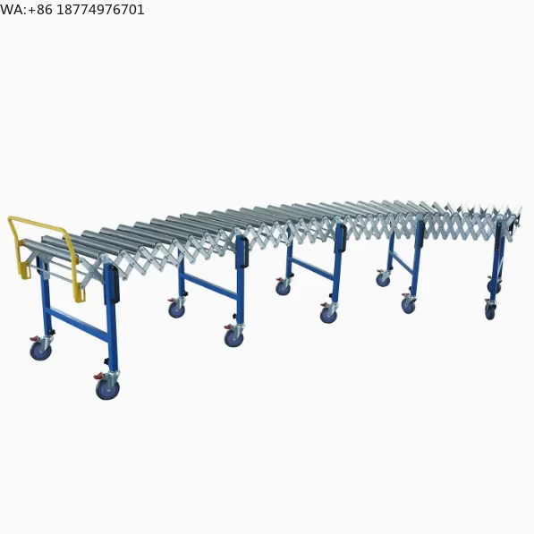 Гибкий роликовый конвейер с цепным приводом для загрузки/выгрузки, производственных линий и транспортировки багажа
Гибкий роликовый конвейер с цепным приводом для загрузки/выгрузки, производственных линий и транспортировки багажа