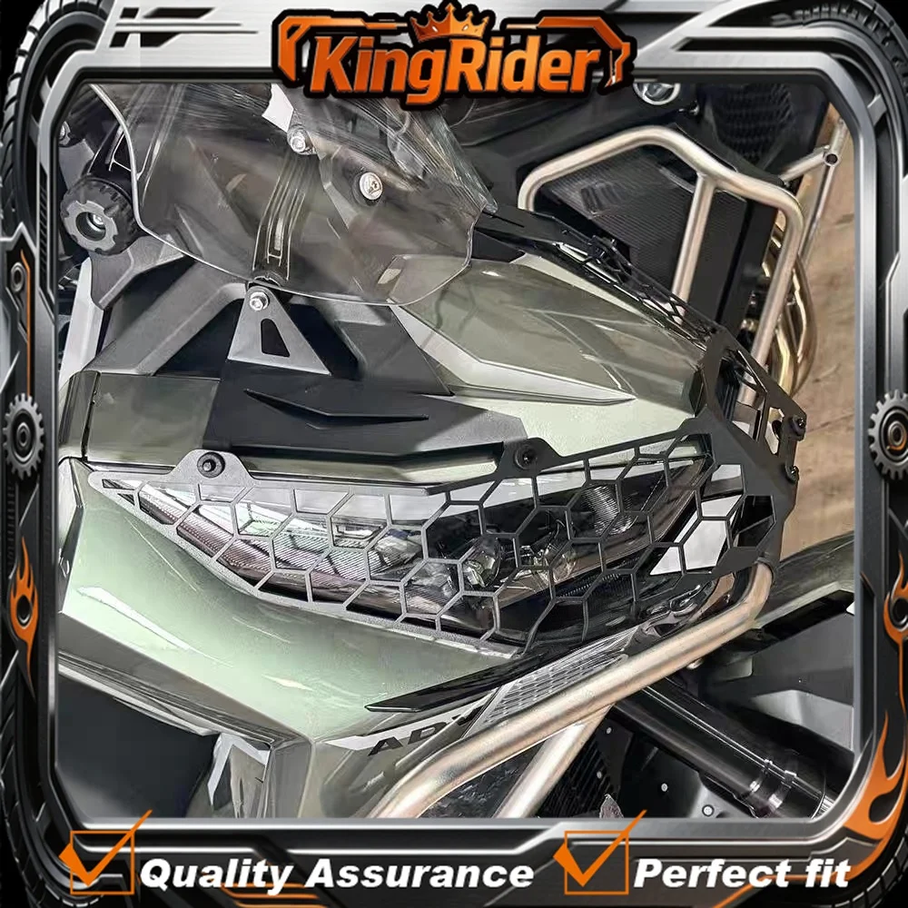 Motorcycle front fairing, brand new headlight mesh protector, grille protector, mesh cover, suitable for ZONTES 368G.
Motorcycle front fairing, brand new headlight mesh protector, grille protector, mesh cover, suitable for ZONTES 368G.