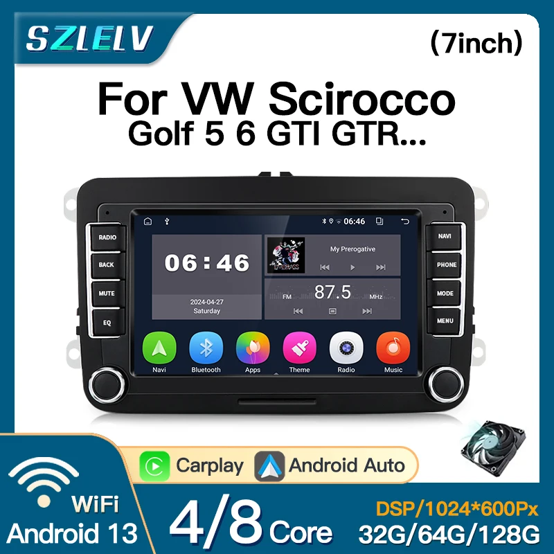Car Android CarPlay Radio GPS Multimedia For Volkswagen VW Passat CC Scirocco Sharan Golf 5 6 GTI GTR Auto Stereo Wifi BT Player
Car Android CarPlay Radio GPS Multimedia For Volkswagen VW Passat CC Scirocco Sharan Golf 5 6 GTI GTR Auto Stereo Wifi BT Player