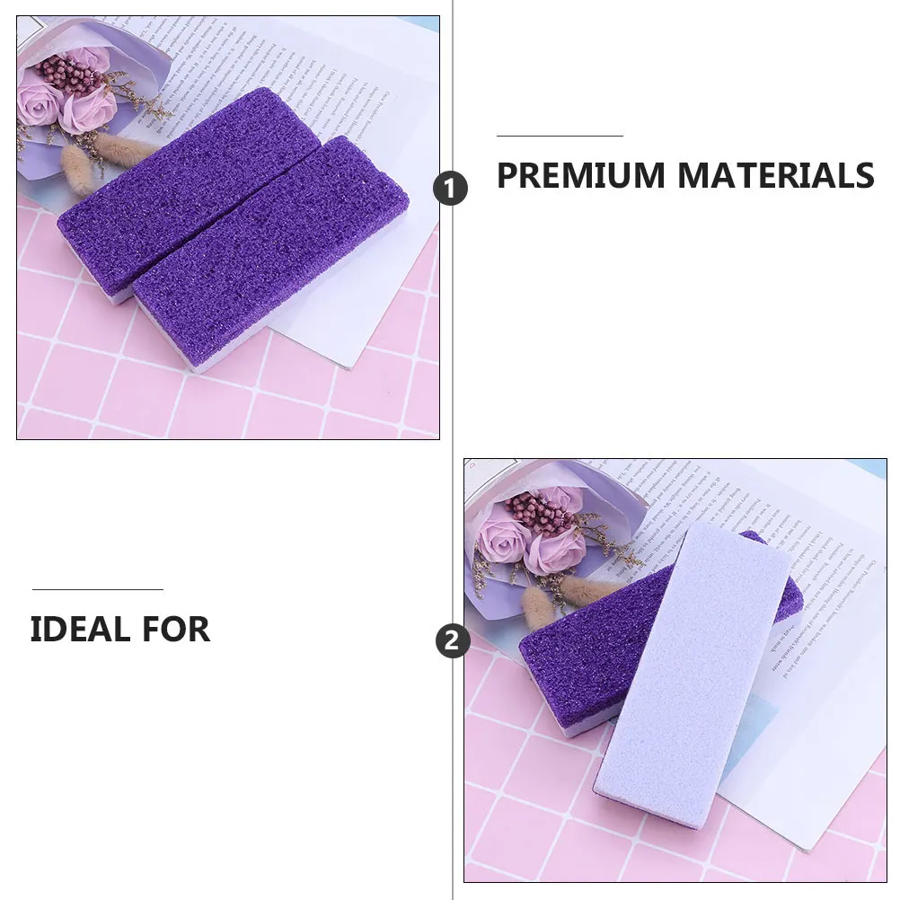 2 Pcs Foot Pumice Stone Callus File PU Material Dead Skin Remover Double Sided Nail File Pumice Stone Scrubber Tool
2 Pcs Foot Pumice Stone Callus File PU Material Dead Skin Remover Double Sided Nail File Pumice Stone Scrubber Tool
