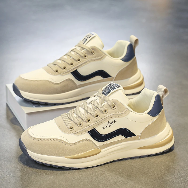 Men's Summer Casual Sports Shoes Soft Bottom Work Safety Leather Surface Waterproof Running Trendy Shoes Spring Season
Men's Summer Casual Sports Shoes Soft Bottom Work Safety Leather Surface Waterproof Running Trendy Shoes Spring Season