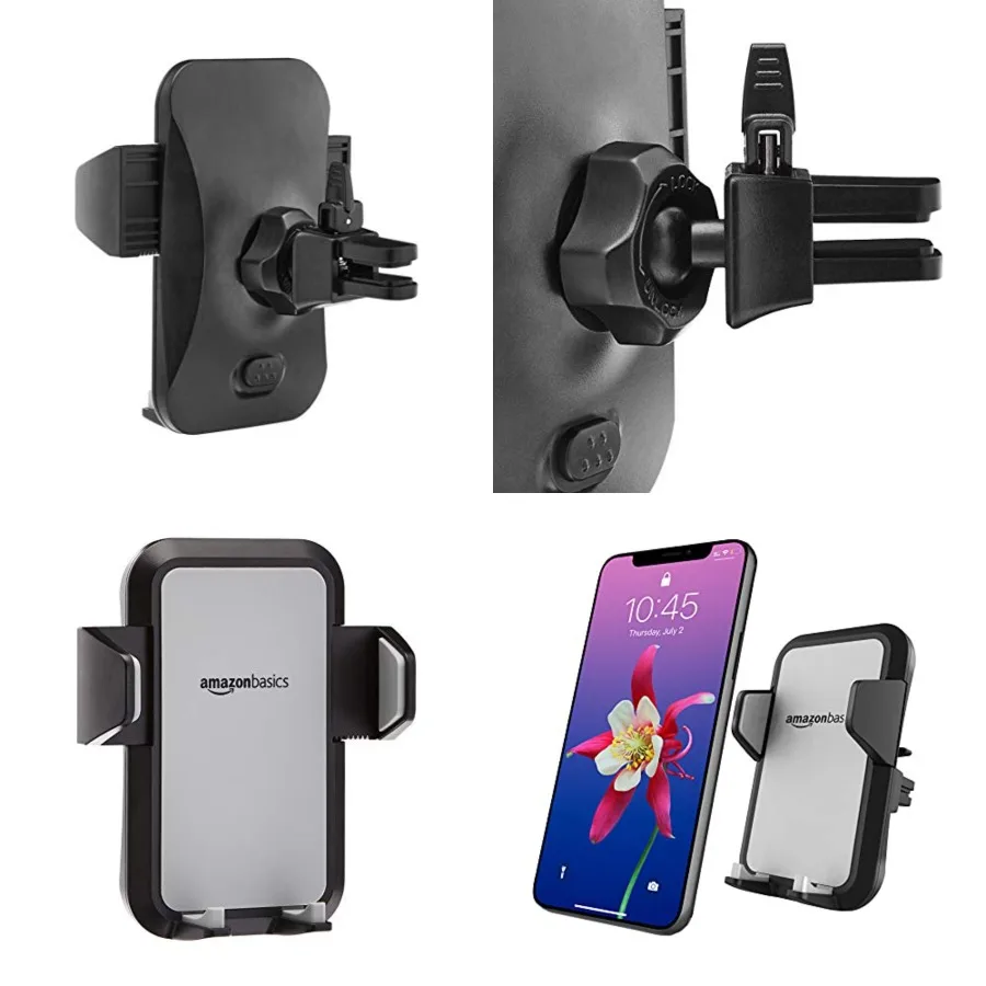 Universal Portable Smartphone Holder for Car, Air Vent Mount, 360 Rotation, Easy to Install, One-Handed Release, Adjustable and
Universal Portable Smartphone Holder for Car, Air Vent Mount, 360 Rotation, Easy to Install, One-Handed Release, Adjustable and