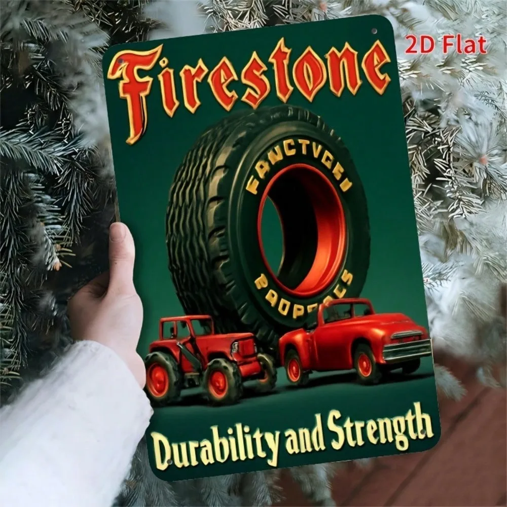 Firestone Tire Vintage Metal Tin Sign Retro Garage Wall Decor Rustic Man Cave Art
Firestone Tire Vintage Metal Tin Sign Retro Garage Wall Decor Rustic Man Cave Art