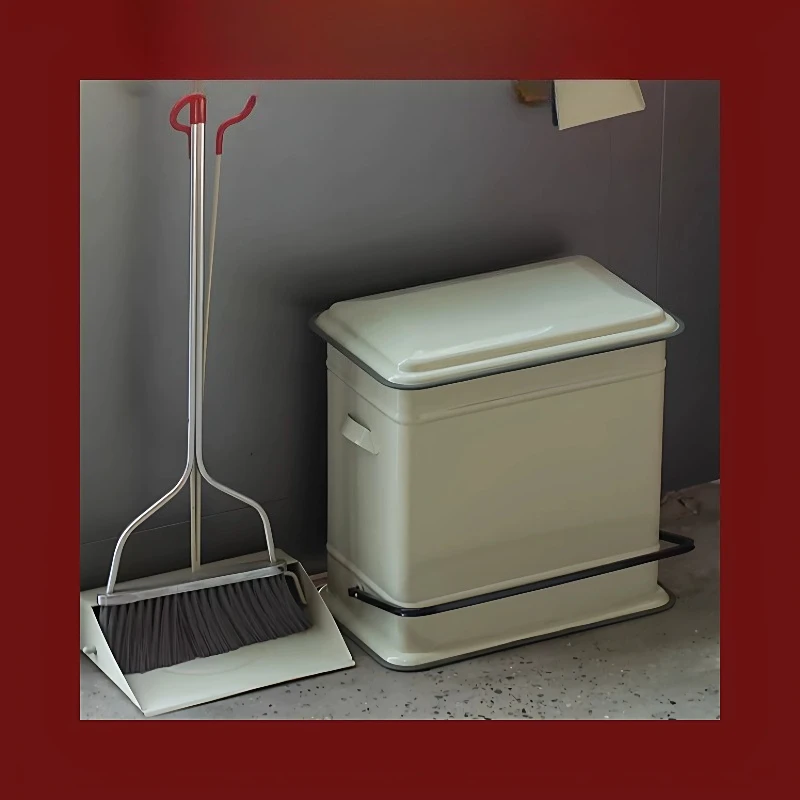 Classified trash can pedal, double inner cylinder for silent kitchen, simple and multi-color with cover
Classified trash can pedal, double inner cylinder for silent kitchen, simple and multi-color with cover