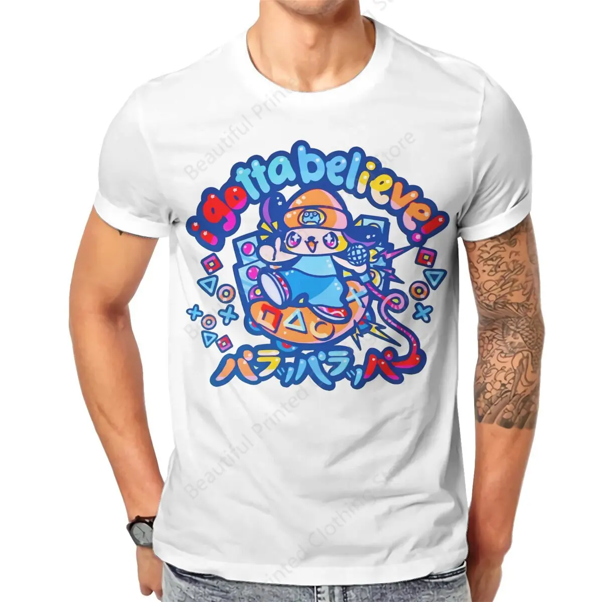 Parappa the Rapper Men Women Cool T-shirt Printed Short Sleeved T-shirts Fashion Loose Tops Street Short Sleeve
Parappa the Rapper Men Women Cool T-shirt Printed Short Sleeved T-shirts Fashion Loose Tops Street Short Sleeve