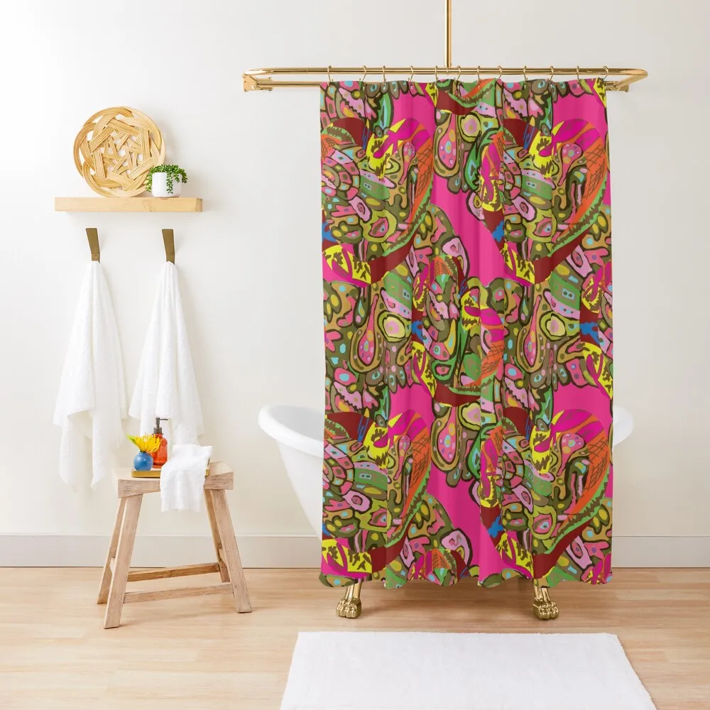 HEARTS PYSCHEDELIC Shower Curtain Anti-Mold Waterproof Shower For The Bathroom Elegant Bathroom For Bathroom Shower Curtain
HEARTS PYSCHEDELIC Shower Curtain Anti-Mold Waterproof Shower For The Bathroom Elegant Bathroom For Bathroom Shower Curtain