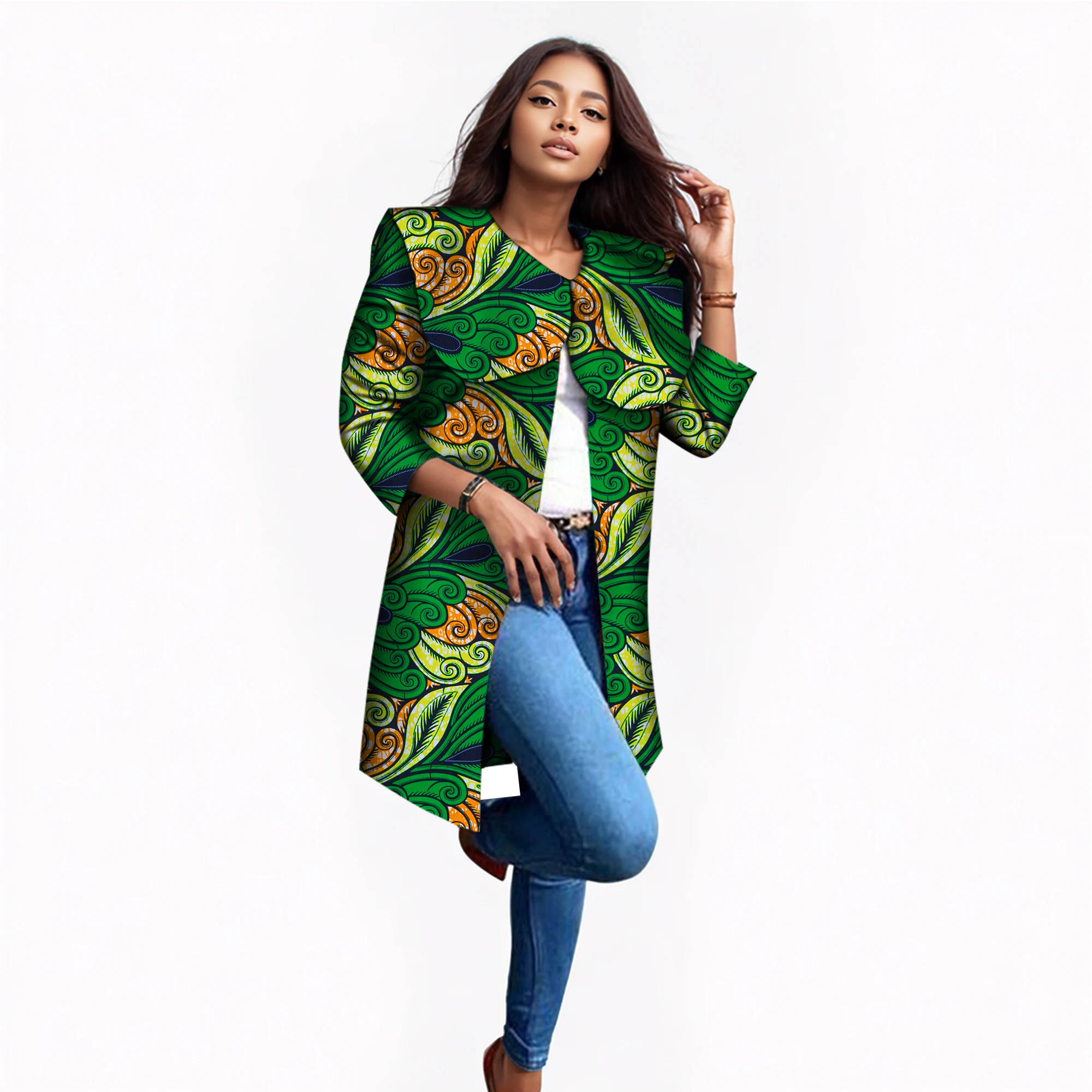 African Print Long Coat Women Overcoat Doll collar Outwear Vintage Long Sleeve Coat Women African Clothing Trench Coats WY916
African Print Long Coat Women Overcoat Doll collar Outwear Vintage Long Sleeve Coat Women African Clothing Trench Coats WY916