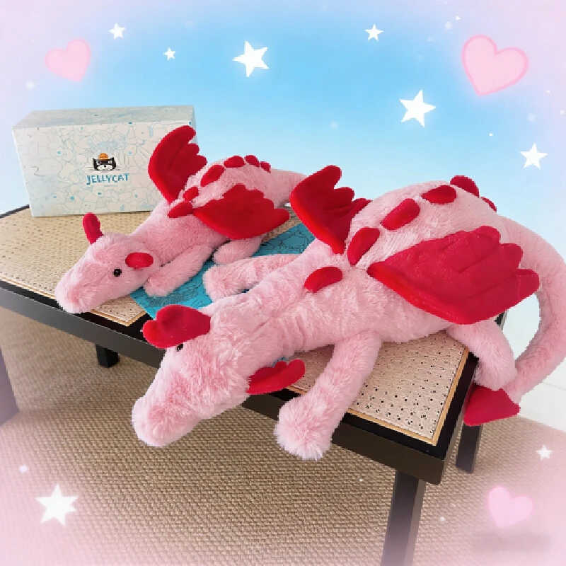 Новая милая кукла Jellycat с розовым драконом, плюшевая игрушка, кукла для детей, сопровождающая куклу Baby Appease, подарок на праздник для девочки.
Новая милая кукла Jellycat с розовым драконом, плюшевая игрушка, кукла для детей, сопровождающая куклу Baby Appease, подарок на праздник для девочки.