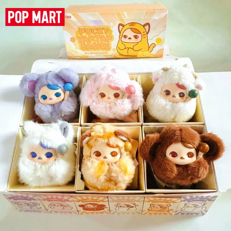 Genuine POP MART PUCKY TAP TAP BABIES Series Vinyl Plush Pendant Blind Box Healing Relaxation Trendy Toy Lucky Gift
Genuine POP MART PUCKY TAP TAP BABIES Series Vinyl Plush Pendant Blind Box Healing Relaxation Trendy Toy Lucky Gift