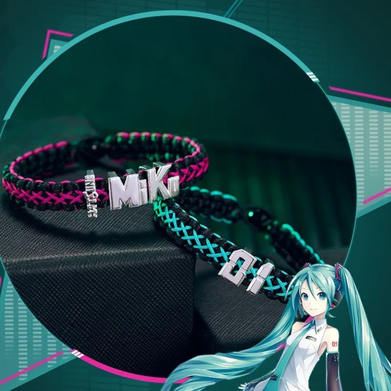 Hatsune Miku Anime Hand Rope with Lucky Stone 2D Cosplay Accessory Miku Bracelet
Hatsune Miku Anime Hand Rope with Lucky Stone 2D Cosplay Accessory Miku Bracelet