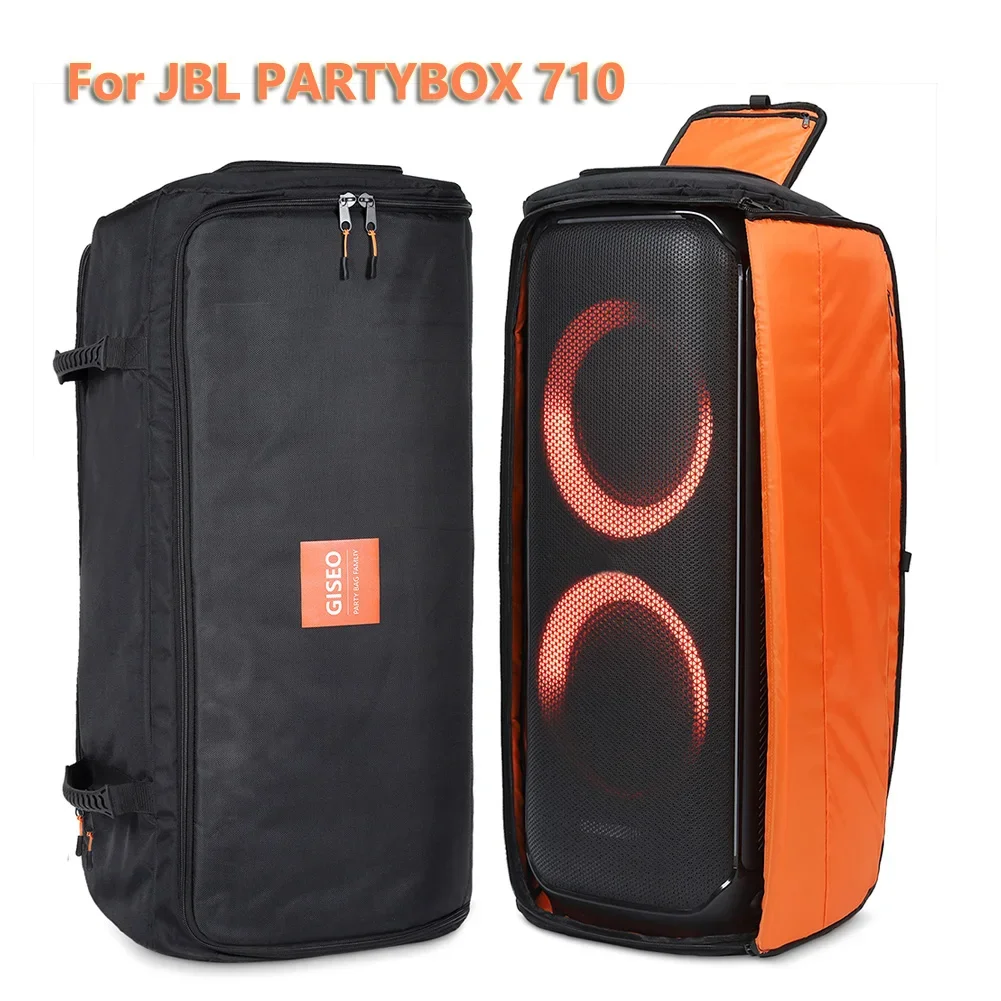 Сумки для хранения и переноски беспроводной колонки JBL PARTYBOX 710, дорожный чехол с ручкой, складной защитный кейс для колонки, аксессуары
Сумки для хранения и переноски беспроводной колонки JBL PARTYBOX 710, дорожный чехол с ручкой, складной защитный кейс для колонки, аксессуары