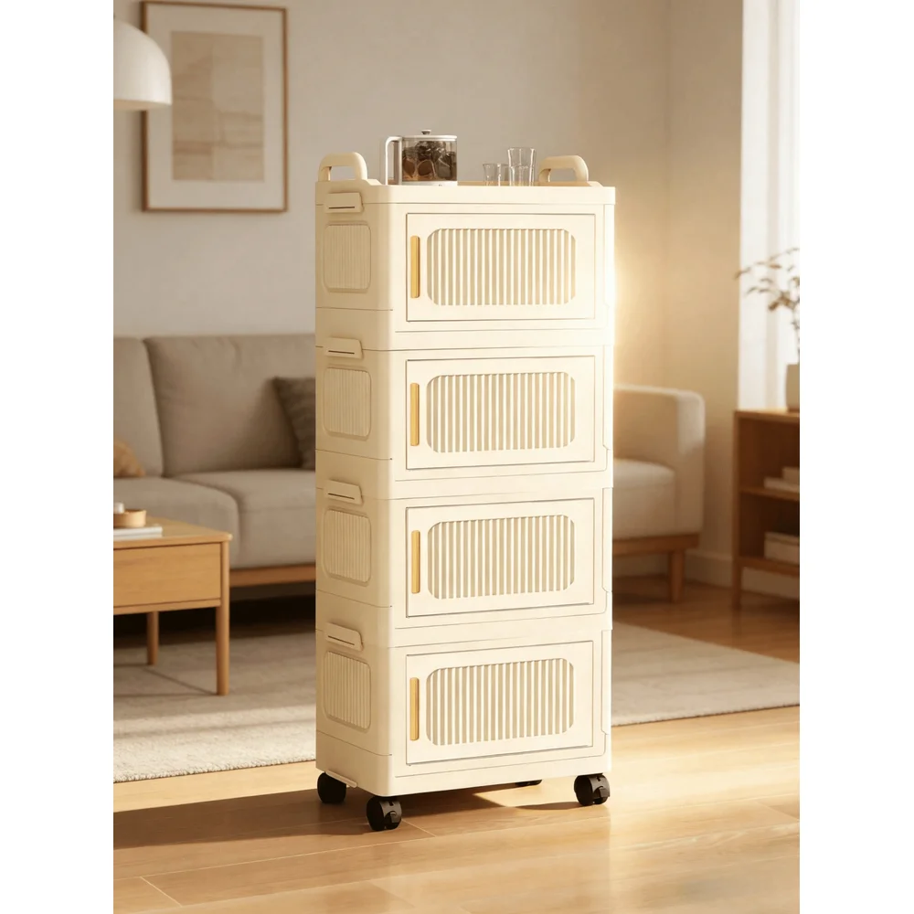 Storage Drawer Cabinet,MultiPurpose Storage,Slim SpaceSaving Collapsible Storage Cart Trolley With Lockable Wheels, Sturdy PP F
Storage Drawer Cabinet,MultiPurpose Storage,Slim SpaceSaving Collapsible Storage Cart Trolley With Lockable Wheels, Sturdy PP F