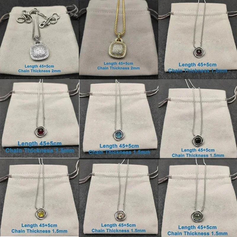 New 925silver high-quality and fashionable pendant necklace is suitable for women's daily wear and an excellent gift for parties
New 925silver high-quality and fashionable pendant necklace is suitable for women's daily wear and an excellent gift for parties