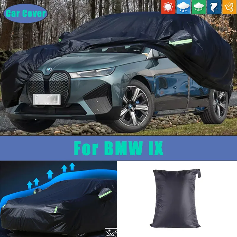 For BMW IX Car Full Outer Covers Outdoor Waterproof Dustproof Sun Rain Snow Protection Exterior Car Accessories
For BMW IX Car Full Outer Covers Outdoor Waterproof Dustproof Sun Rain Snow Protection Exterior Car Accessories