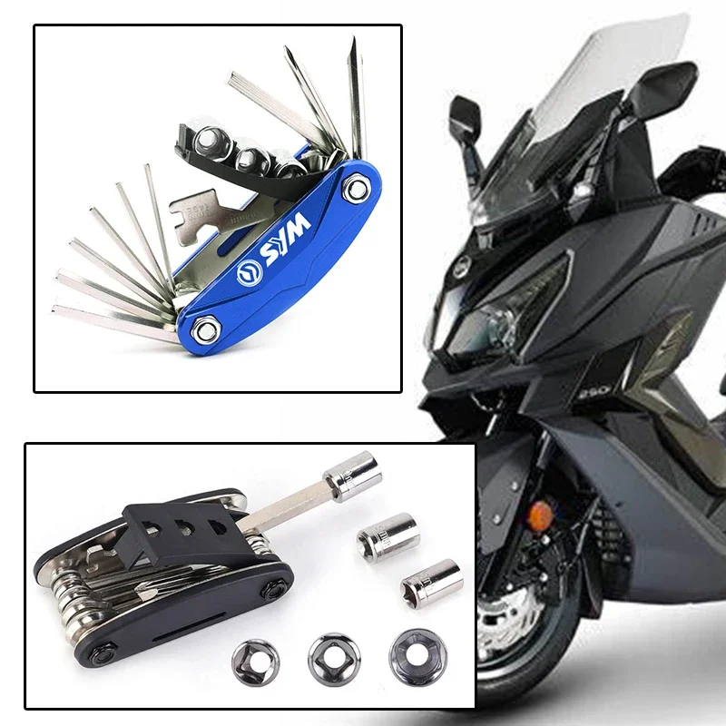 For SYM CRUISYM GTS 300 i JOYMAX Z 125 250 300 JETX 150 125 MAXSYM 400 TL500 Motorcycle CNC Multi Tool Repair Screwdriver Set
For SYM CRUISYM GTS 300 i JOYMAX Z 125 250 300 JETX 150 125 MAXSYM 400 TL500 Motorcycle CNC Multi Tool Repair Screwdriver Set