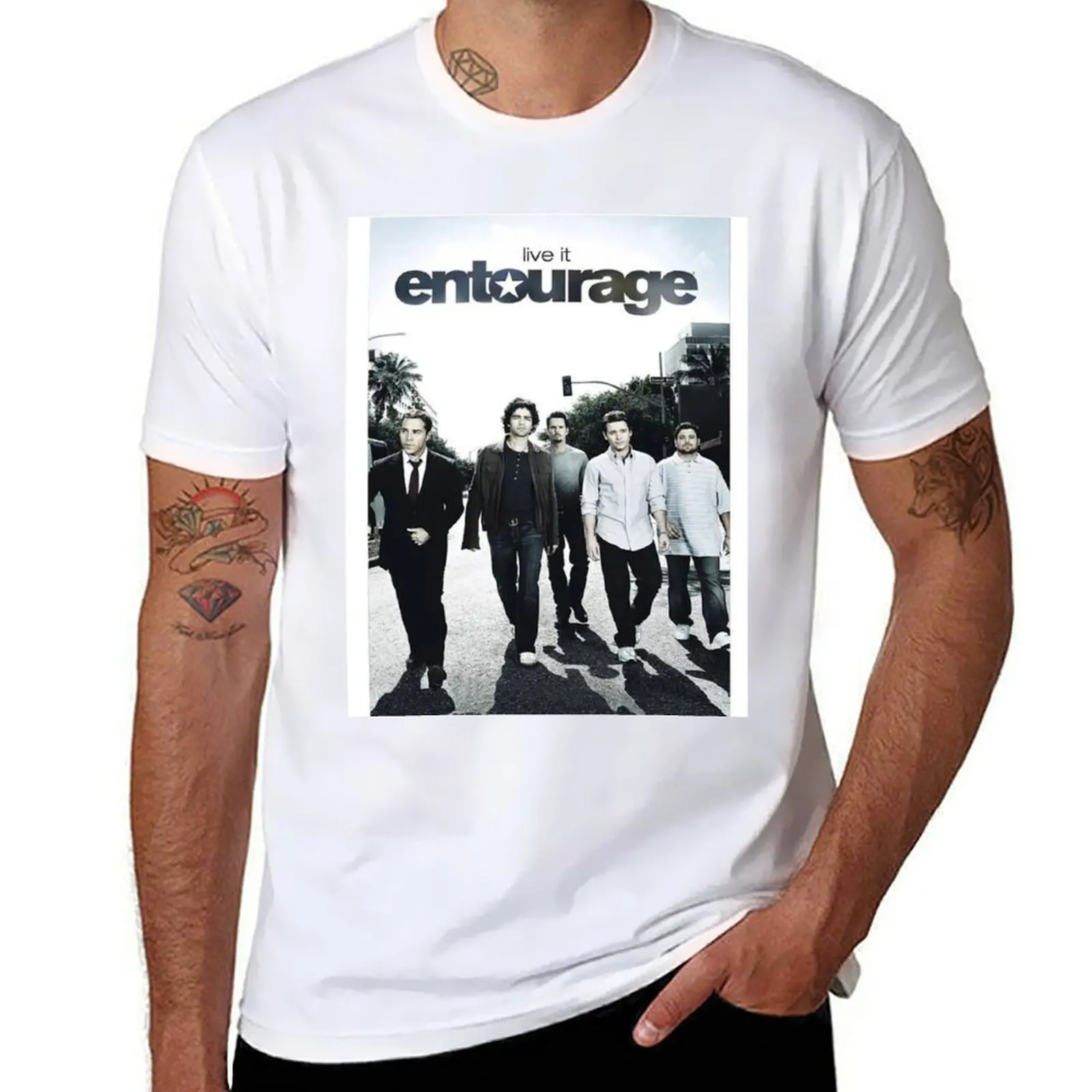 Classic Entourage Movie T-Shirt man t shirts cotton man t shirts for men T-Shirt
Classic Entourage Movie T-Shirt man t shirts cotton man t shirts for men T-Shirt