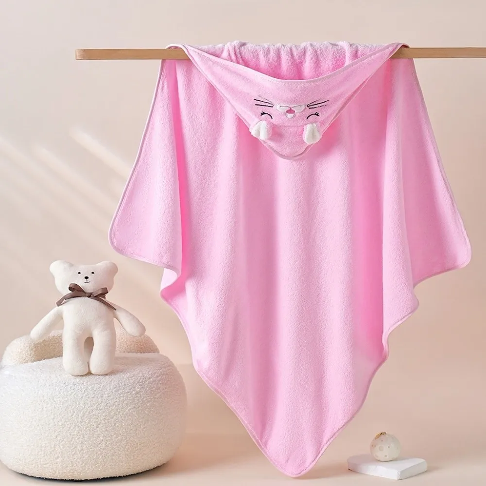 Super Absorbent Baby Bath Towel Quick-Drying Skin-Friendly Animal Design Towel Soft Fabric Microfiber Multifunctional Towel
Super Absorbent Baby Bath Towel Quick-Drying Skin-Friendly Animal Design Towel Soft Fabric Microfiber Multifunctional Towel