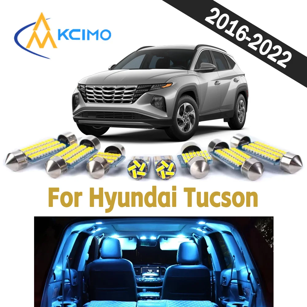 Durable Auto Interior LED Light Kit For Hyundai Tucson 2016-2022 CANBUS Bright Wear Resistant Vehicle Indoor Lighting Bulbs
Durable Auto Interior LED Light Kit For Hyundai Tucson 2016-2022 CANBUS Bright Wear Resistant Vehicle Indoor Lighting Bulbs