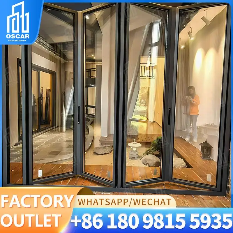 Customizable Factory Made Folding Doors Ideal for European Commercial Spaces Innovative Function Bifold Door
Customizable Factory Made Folding Doors Ideal for European Commercial Spaces Innovative Function Bifold Door