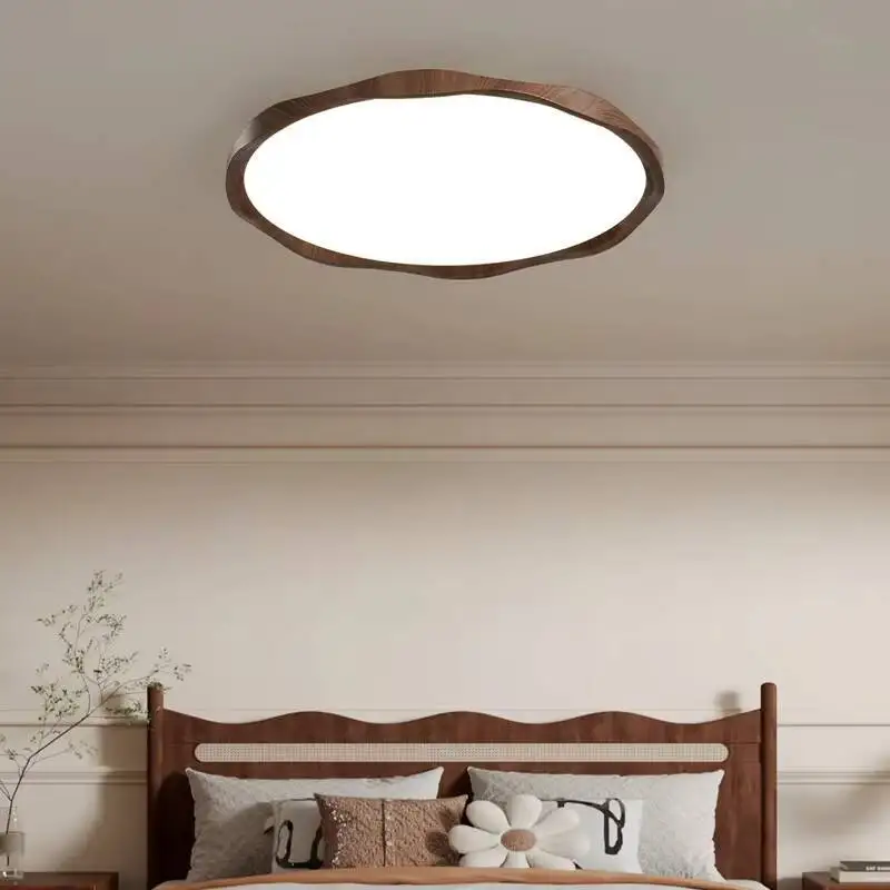 Простые круглые светодиодные потолочные светильники под дерево, декор комнаты в стиле массива дерева для гостиной, спальни, балкона, светильники для внутреннего освещения
Простые круглые светодиодные потолочные светильники под дерево, декор комнаты в стиле массива дерева для гостиной, спальни, балкона, светильники для внутреннего освещения