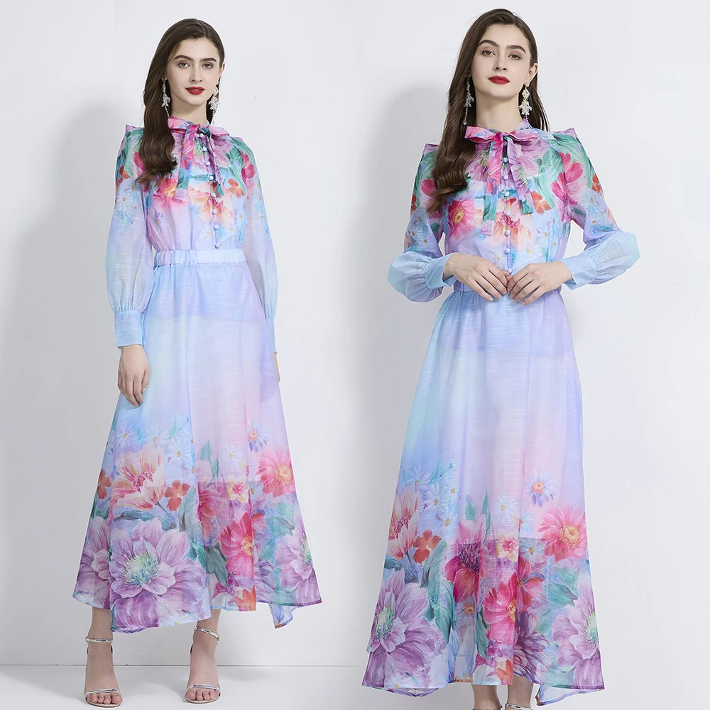 2024 fake style high-end butterfly bow oil painting printing lining dress three piece set XY2111083
2024 fake style high-end butterfly bow oil painting printing lining dress three piece set XY2111083