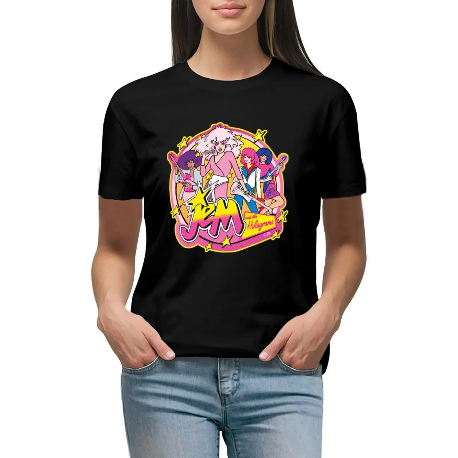 80S Jem and the Holograms HIGH QUALITY T-Shirt shirts graphic tees sports fans animal print Woman fashion
80S Jem and the Holograms HIGH QUALITY T-Shirt shirts graphic tees sports fans animal print Woman fashion
