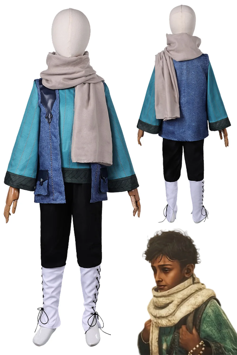Game Hunter Of Monster Wilds NATA Cosplay Costume Kids Children Disguise Blue Set Outfits Child Roleplay Uniform Halloween Suit
Game Hunter Of Monster Wilds NATA Cosplay Costume Kids Children Disguise Blue Set Outfits Child Roleplay Uniform Halloween Suit