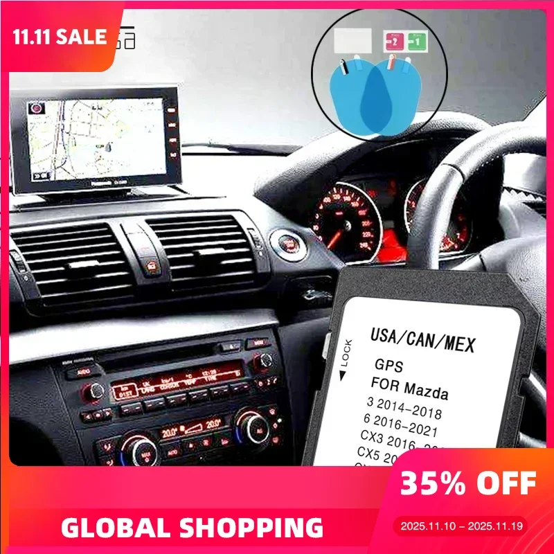 SD Card Navi Upgrade Kit North America for Mazda 3 6 CX3 5 9 MX5 Navigation 16GB Sat Nav with Anti Fog Reaview Stickers
SD Card Navi Upgrade Kit North America for Mazda 3 6 CX3 5 9 MX5 Navigation 16GB Sat Nav with Anti Fog Reaview Stickers
